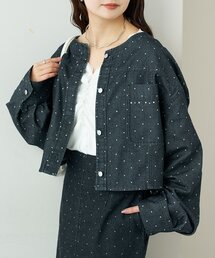 mystic（ミスティック）の「スタッズデニムシャツジャケット（デニムジャケット）」