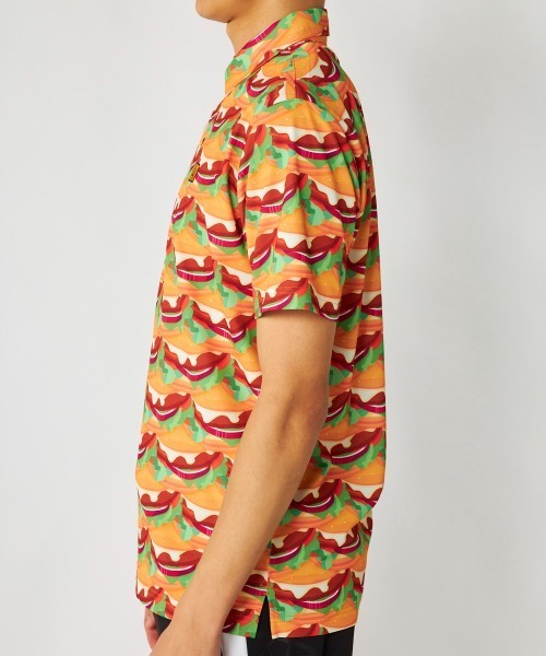 Loudmouth（ラウドマウス）の「LOUDMOUTH/ラウドマウス ゴルフウェア プレミアムカノコ 吸汗速乾 UVカット 接触冷感 総柄 半袖シャツ（Tシャツ/カットソー・メンズ・その他4/その他/その他1/その他2/その他3・M/LL/3L/L）」の12枚目の写真