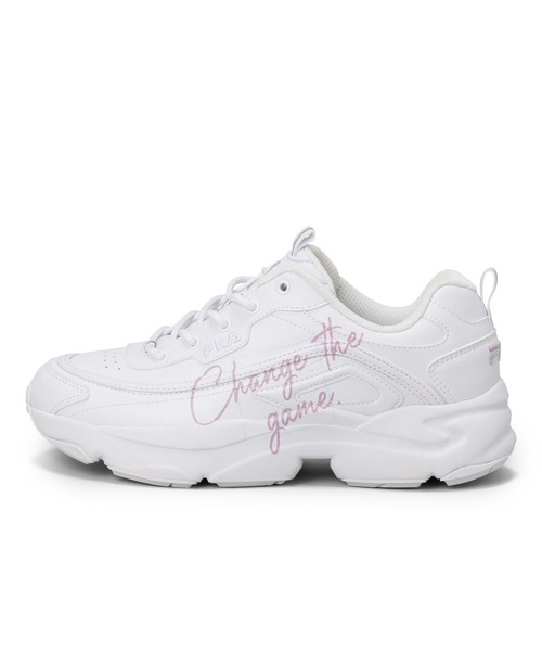 FILA(フィラ)の「RAYTONA SCRIPT(スニーカー・レディース・ホワイト・24.5cm/24.0cm/22.5cm/23.0cm/23.5cm/25.0cm/26.0cm)」の4枚目の写真