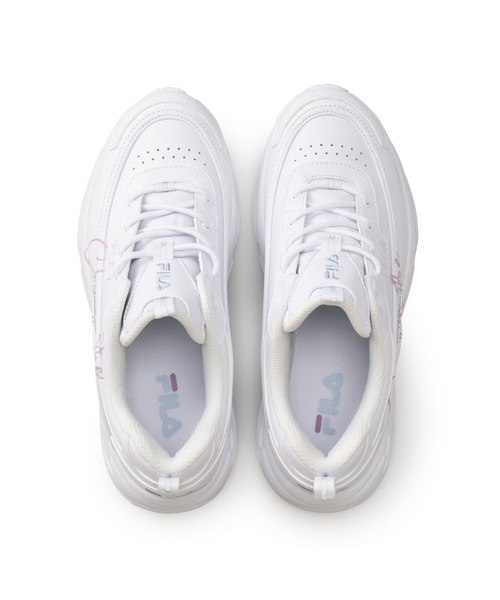 FILA(フィラ)の「RAYTONA SCRIPT(スニーカー・レディース・ホワイト・24.5cm/24.0cm/22.5cm/23.0cm/23.5cm/25.0cm/26.0cm)」の2枚目の写真