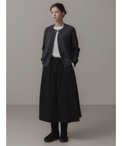 THEMITTEN（ザ・ミトン）の「Suave knit cardigan (navy)（カーディガン/ボレロ・レディース・その他・FREE）」の2枚目の写真