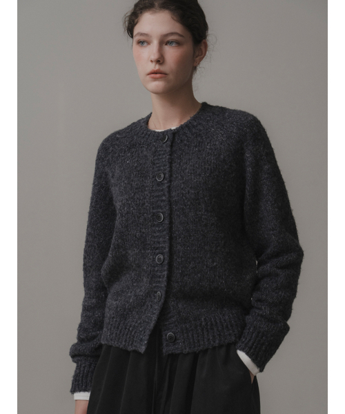 THEMITTEN（ザ・ミトン）の「Suave knit cardigan (navy)（カーディガン/ボレロ・レディース・その他・FREE）」の5枚目の写真
