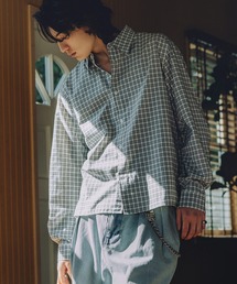 Bleme | コンパクト 短丈 チェックシャツ(シャツ/ブラウス)