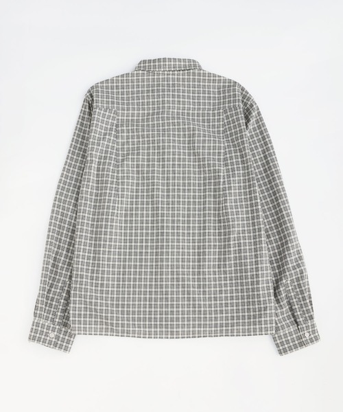 Bleme(ブレム)の「コンパクト 短丈 チェックシャツ(シャツ/ブラウス・メンズ・ブルー/レッド/ホワイト・XL/L/M/S)」の8枚目の写真