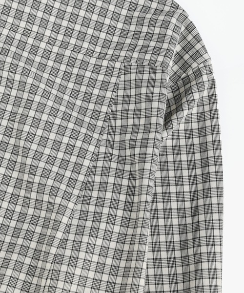 Bleme(ブレム)の「コンパクト 短丈 チェックシャツ(シャツ/ブラウス・メンズ・ブルー/レッド/ホワイト・XL/L/M/S)」の11枚目の写真