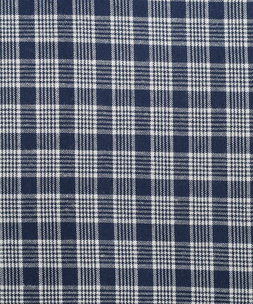 Bleme(ブレム)の「コンパクト 短丈 チェックシャツ(シャツ/ブラウス・メンズ・ブルー/レッド/ホワイト・XL/L/M/S)」の16枚目の写真