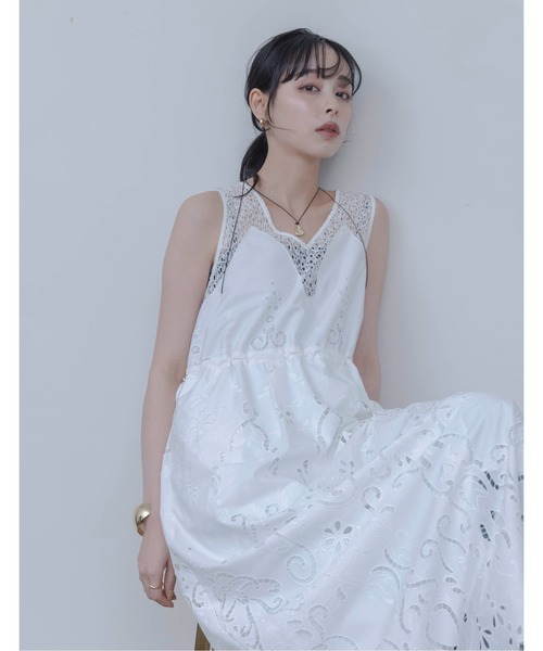 エンブロイダリー パネルレースワンピース Eimee Law│Eimee Law