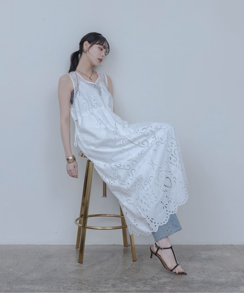 エンブロイダリー パネルレースワンピース Eimee Law│Eimee Law