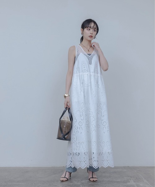 エンブロイダリー パネルレースワンピース Eimee Law│Eimee Law