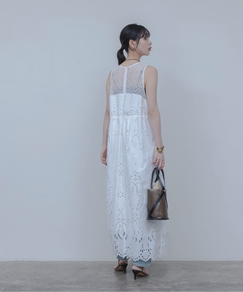 エンブロイダリー パネルレースワンピース Eimee Law│Eimee Law