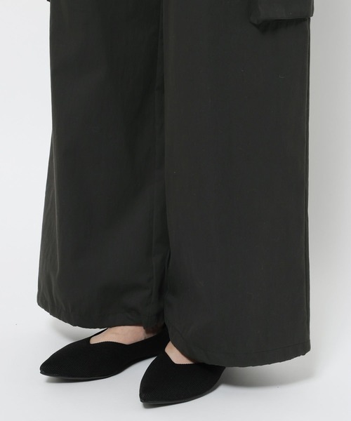 LOWRYS FARM（ローリーズファーム）の「Ｃ／Ｎドロストカーゴパンツ　661924（カーゴパンツ・レディース・ベージュ/カーキ/ブラック・FREE）」の12枚目の写真