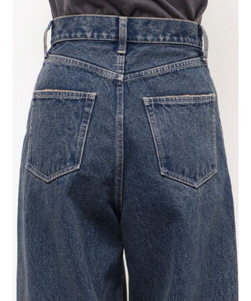 EMODA(エモダ)の「レースグラフィックルーズデニム(デニムパンツ・レディース・ブラック/インディゴブルー・MEDIUM/SMALL)」の19枚目の写真