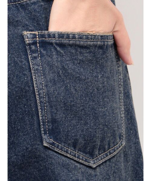 EMODA(エモダ)の「レースグラフィックルーズデニム(デニムパンツ・レディース・ブラック/インディゴブルー・MEDIUM/SMALL)」の20枚目の写真