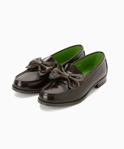 Casselini（キャセリーニ）の「Casselini(キャセリーニ)【HARUTA×Casselini】Ribbon Detail Loafer（ローファー・レディース・ブラウン/ブラック・22.5cm/23cm/23.5cm/24cm/24.5cm）」の19枚目の写真