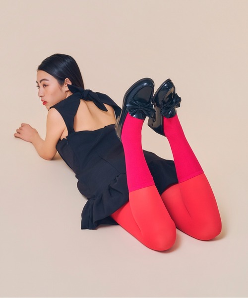 Casselini（キャセリーニ）の「Casselini(キャセリーニ)【HARUTA×Casselini】Ribbon Detail Loafer（ローファー・レディース・ブラウン/ブラック・22.5cm/23cm/23.5cm/24cm/24.5cm）」の10枚目の写真