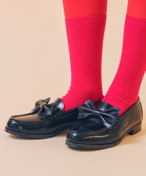 Casselini（キャセリーニ）の「Casselini(キャセリーニ)【HARUTA×Casselini】Ribbon Detail Loafer（ローファー・レディース・ブラウン/ブラック・22.5cm/23cm/23.5cm/24cm/24.5cm）」の17枚目の写真