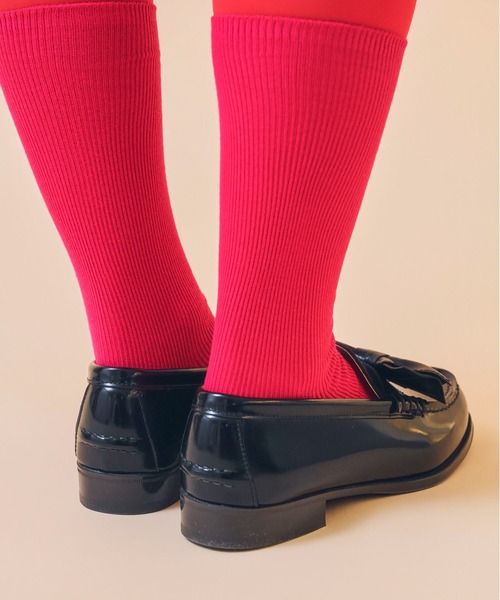 Casselini（キャセリーニ）の「Casselini(キャセリーニ)【HARUTA×Casselini】Ribbon Detail Loafer（ローファー・レディース・ブラウン/ブラック・22.5cm/23cm/23.5cm/24cm/24.5cm）」の18枚目の写真