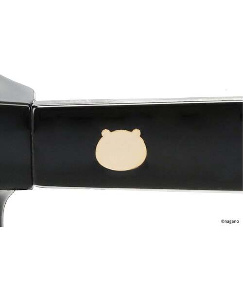 Zoff（ゾフ）の「Zoff｜ちいかわ【COOLモデル】ウェリントン型メガネ｜軽量 眼鏡 伊達めがね 度付き（レンズ交換券付） 度あり 度なし メンズ レディース ユニセックス おしゃれ 読書（メガネ・レディース・ブラック・FREE）」の3枚目の写真