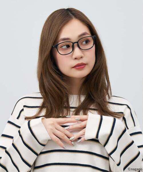 Zoff（ゾフ）の「Zoff｜ちいかわ【COOLモデル】ウェリントン型メガネ｜軽量 眼鏡 伊達めがね 度付き（レンズ交換券付） 度あり 度なし メンズ レディース ユニセックス おしゃれ 読書（メガネ・レディース・ブラック・FREE）」の7枚目の写真