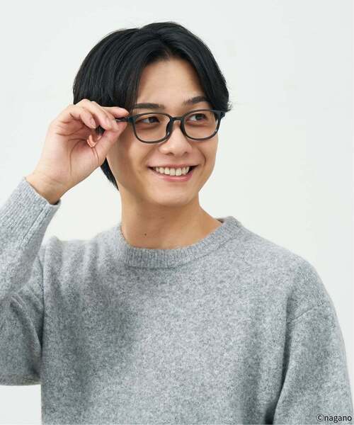 Zoff（ゾフ）の「Zoff｜ちいかわ【COOLモデル】ウェリントン型メガネ｜軽量 眼鏡 伊達めがね 度付き（レンズ交換券付） 度あり 度なし メンズ レディース ユニセックス おしゃれ 読書（メガネ・レディース・ブラック・FREE）」の15枚目の写真