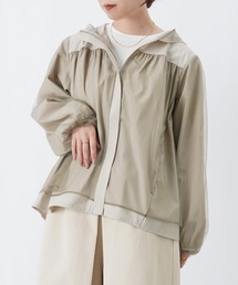 LUCA（ルカ）の「LC/LLL 布帛チュール重ねパーカー/チュールレイヤードパーカー（その他アウター）」