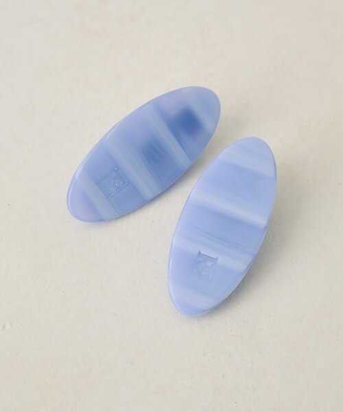 Kastane（カスタネ）の「【fiw.】ヘアクリップ&コーム（バレッタ/ヘアクリップ・レディース・ライトベージュ/サックスブルー・FREE）」の6枚目の写真