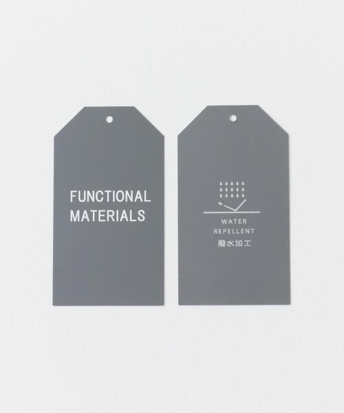 URBAN RESEARCH DOORS（アーバンリサーチドアーズ）の「『撥水』スタンドミドルコート（ステンカラーコート・レディース・チャコールグレー/ライトベージュ/ベージュ・FREE）」の18枚目の写真