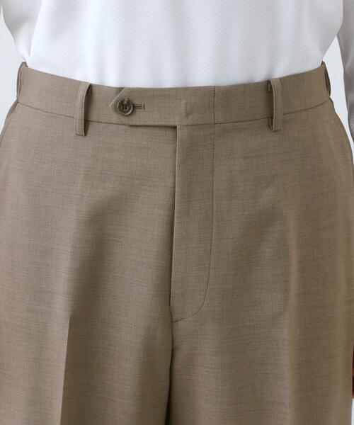 THE SHOP TK （ザ ショップ ティーケー ）の「AVANT LINO ワイドスラックス セットアップ可／洗濯機OK（その他パンツ・メンズ・ブラウン系/ブラック・04/03/02/01）」の14枚目の写真