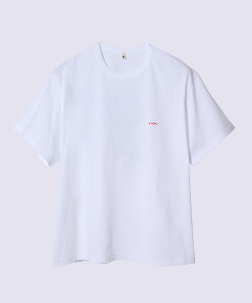 KHOKI(コッキ)の「【KHOKI/コッキ】The House T Shirt(Tシャツ/カットソー・メンズ・ホワイト/ブラック/ブルー・2/3)」の2枚目の写真