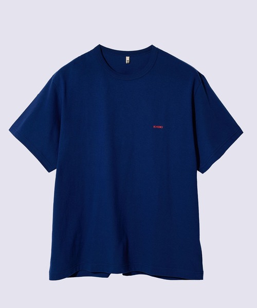 KHOKI(コッキ)の「【KHOKI/コッキ】The House T Shirt(Tシャツ/カットソー・メンズ・ホワイト/ブラック/ブルー・2/3)」の1枚目の写真