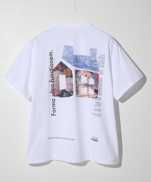 KHOKI(コッキ)の「【KHOKI/コッキ】The House T Shirt(Tシャツ/カットソー・メンズ・ホワイト/ブラック/ブルー・2/3)」の4枚目の写真