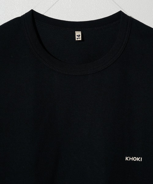 KHOKI(コッキ)の「【KHOKI/コッキ】The House T Shirt(Tシャツ/カットソー・メンズ・ホワイト/ブラック/ブルー・2/3)」の8枚目の写真