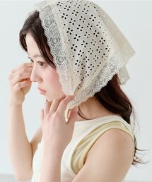Kastane | レースタイアップスカーフ(バンダナ/スカーフ)