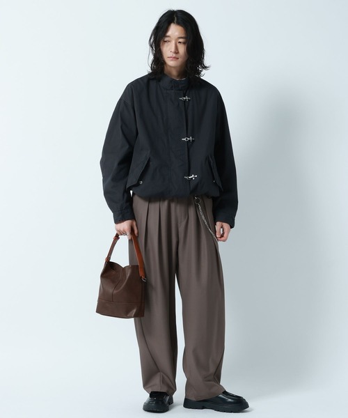 RAGEBLUE（レイジブルー）の「2WAY SWITCH MINI Synthetic Leather Hand Bag/ シンセティックレザーバッグ ミニショルダーバッグ（ハンドバッグ・メンズ・ブラック/ブラウン/ブラック系その他・FREE）」の16枚目の写真