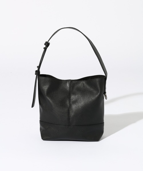 RAGEBLUE(レイジブルー)の「2WAY SWITCH MINI Synthetic Leather Hand Bag/ シンセティックレザーバッグ ミニショルダーバッグ(ハンドバッグ・メンズ・ブラック/ブラウン/ブラック系その他・FREE)」の19枚目の写真