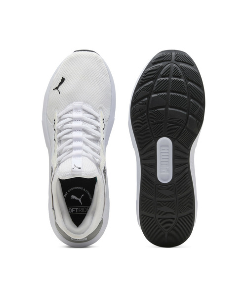 PUMA(プーマ)の「PUMA プーマ ユニセックス ソフトライド エンゾ 5 イーズイン ランニングシ(スニーカー・メンズ・ブラック系その他/ブラック×ピンク/ホワイト系その他/レッド・28.5cm/27.5cm/28.0cm/26.0cm/26.5cm/27.0cm/29.0cm/30.0cm/25.5cm/24.0cm/24.5cm/25.0cm/23.0cm/23.5cm/22.5cm/22.0cm)」の7枚目の写真