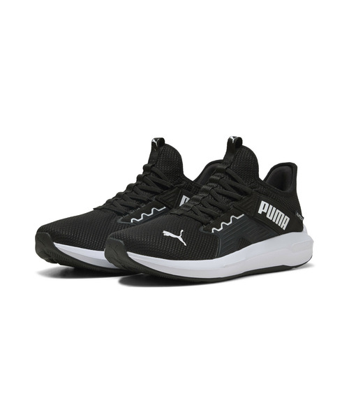 PUMA(プーマ)の「PUMA プーマ ユニセックス ソフトライド エンゾ 5 イーズイン ランニングシ(スニーカー・メンズ・ブラック系その他/ブラック×ピンク/ホワイト系その他/レッド・28.5cm/27.5cm/28.0cm/26.0cm/26.5cm/27.0cm/29.0cm/30.0cm/25.5cm/24.0cm/24.5cm/25.0cm/23.0cm/23.5cm/22.5cm/22.0cm)」の18枚目の写真