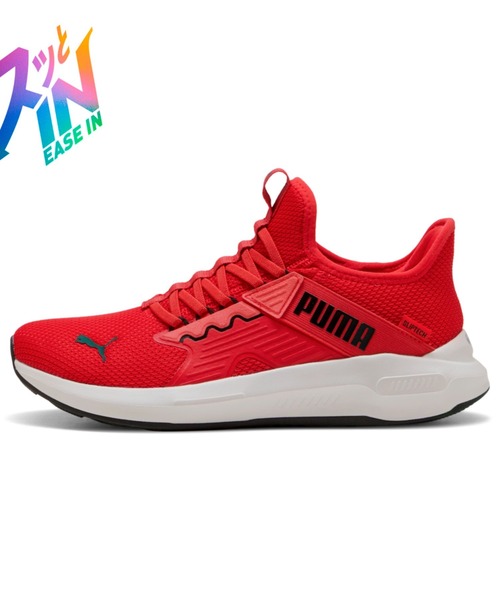 PUMA(プーマ)の「PUMA プーマ ユニセックス ソフトライド エンゾ 5 イーズイン ランニングシ(スニーカー・メンズ・ブラック系その他/ブラック×ピンク/ホワイト系その他/レッド・28.5cm/27.5cm/28.0cm/26.0cm/26.5cm/27.0cm/29.0cm/30.0cm/25.5cm/24.0cm/24.5cm/25.0cm/23.0cm/23.5cm/22.5cm/22.0cm)」の4枚目の写真