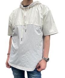 COOK JEANS（クックジーンズ）の「PUコンビパーカー（パーカー）」