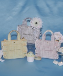 JILL by JILL STUART | <フリルトートミニ>ツイード(トートバッグ)