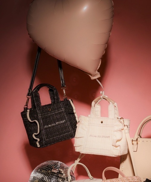 フリルトートミニ＞ツイード（トートバッグ）｜JILL by JILL STUART