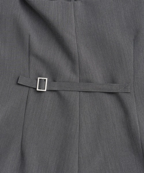 MAISON SPECIAL（メゾンスペシャル）の「【2026SUMMER PRE-ORDER】Lace Trim Short Jumpsuit/レーストリムショートジャンプスーツ（つなぎ/オールインワン・レディース・ホワイト/ブラック/グレー・36/38）」の17枚目の写真