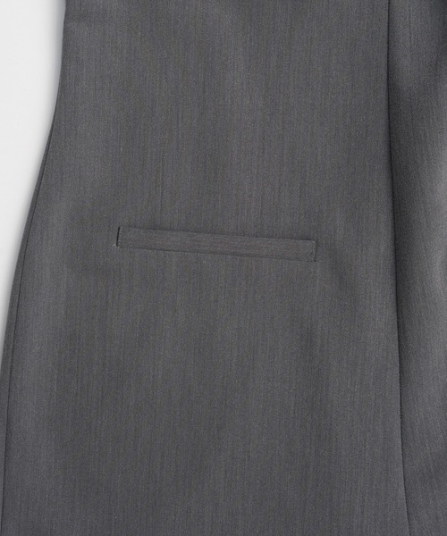 MAISON SPECIAL（メゾンスペシャル）の「【2026SUMMER PRE-ORDER】Lace Trim Short Jumpsuit/レーストリムショートジャンプスーツ（つなぎ/オールインワン・レディース・ホワイト/ブラック/グレー・36/38）」の19枚目の写真