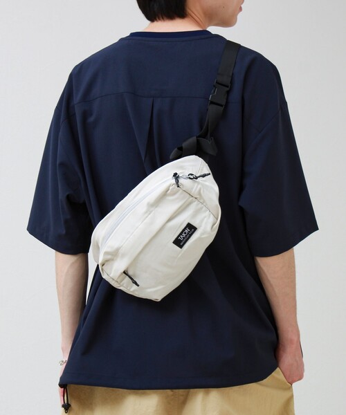 TAION(タイオン)の「【TAION / タイオン】MOUNTAIN WAIST POUCH(ショルダーバッグ・メンズ・オリーブ/ライトグレー/ネイビー/ブラック・FREE)」の22枚目の写真