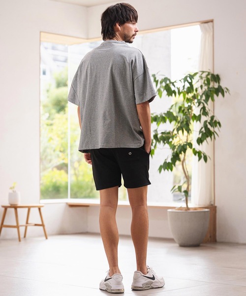CAMBIO（カンビオ）の「mt10466-Narrow Pitch Border Patchwork Tee Tシャツ(S64726cmb)（Tシャツ/カットソー・メンズ・ネイビー/ブラック/ミックスグレー/マルチ・S/M/L）」の14枚目の写真