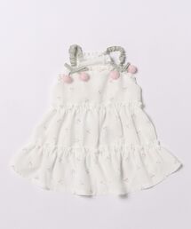 moncheri（モンシェリ）の「冷感さくらんぼモチーフティアードキャミワンピース（ペットウェア）」