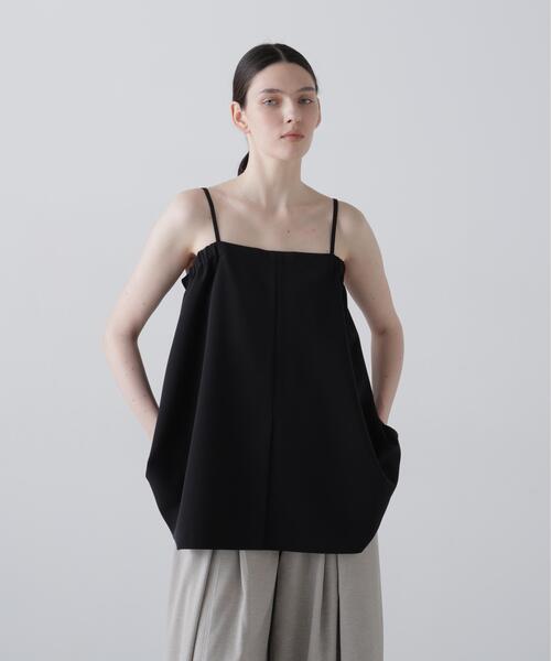 ADORE(アドーア)の「◆ストレッチダブルクロスブラウス(シャツ/ブラウス・レディース・ブラック/ネイビー・38)」の1枚目の写真