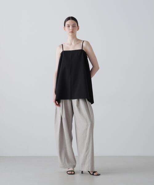 ADORE(アドーア)の「◆ストレッチダブルクロスブラウス(シャツ/ブラウス・レディース・ブラック/ネイビー・38)」の3枚目の写真
