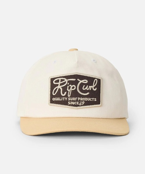 rip curl（リップカール）の「RIP CURL/リップカール キャップ ステッチ ロゴ 1JJMHE（キャップ・メンズ・ネイビー/アイボリー・FREE）」の4枚目の写真