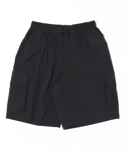 +phenix(プラスフェニックス)の「+phenix/プラスフェニックス/TECH WIDE CARGO SHORTS / テック ワイド カーゴショーツ(カーゴパンツ・メンズ・ブラック・L/M)」の9枚目の写真